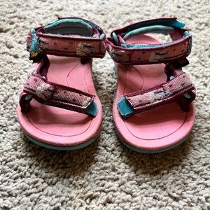 Toddler size 4 Tevas